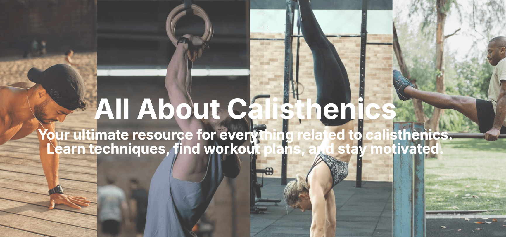 All About Calisthenics