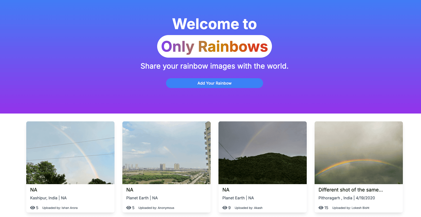 Only Rainbows